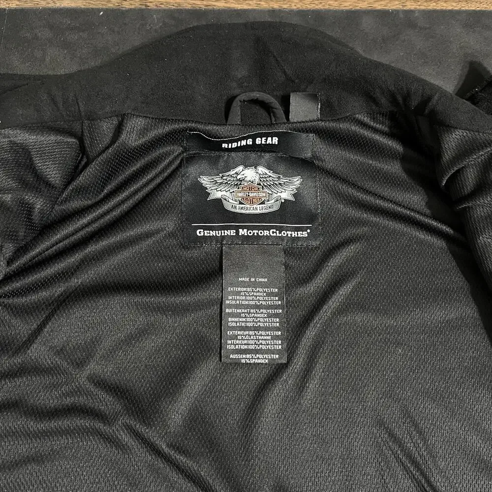 Harley Davidson Heated Shell Jacket Electric Motorcycle Riding Insulated Battery
